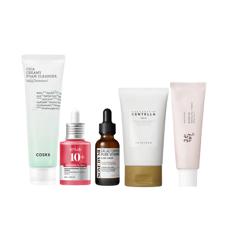 Pigment & Glød Sæt – Giver en mere ensartet hud